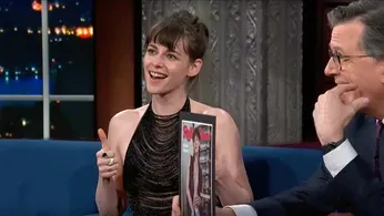 Watch: Kristen Stewart's Jockstrap Rolling Stone Cover a Hit on Colbert