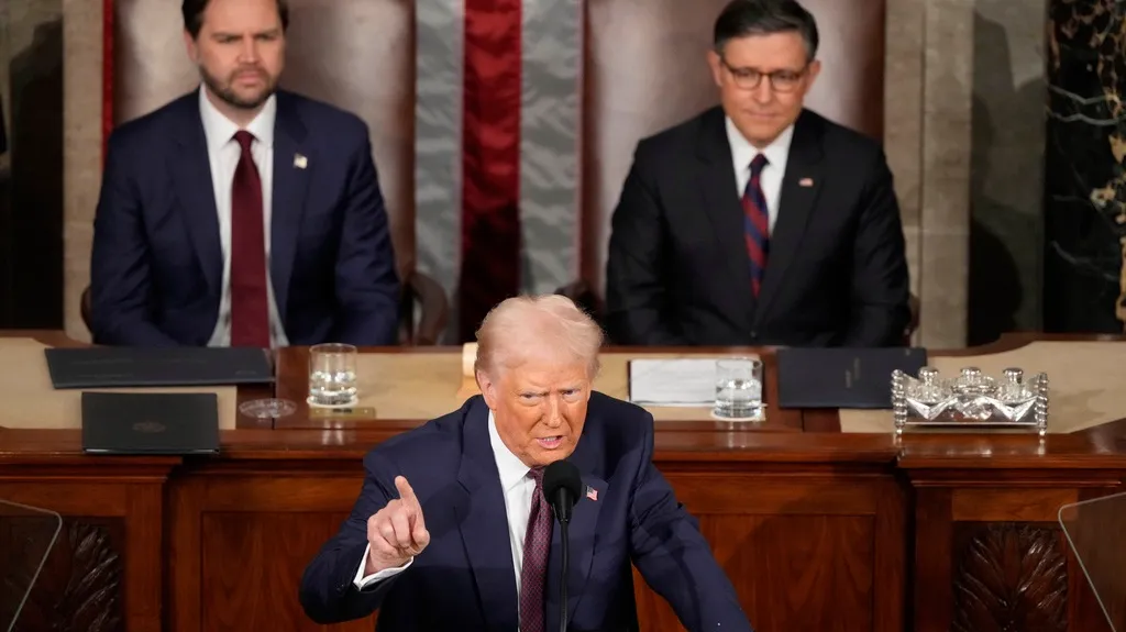 Trump's Address to Congress Showed the Country's Stark Partisan Divide