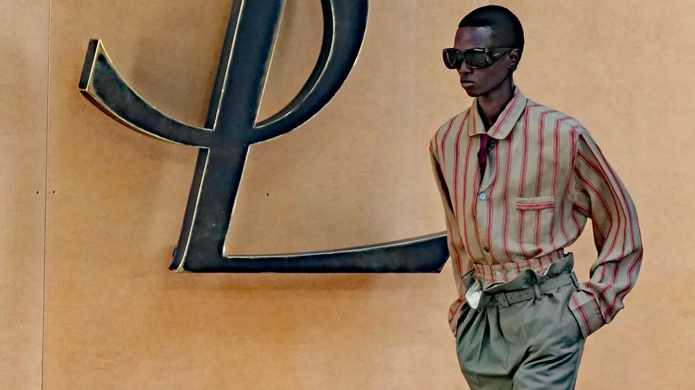 Saint Laurent Opens Paris Fashion Week at Pinault's Art Palace with a Show of Force
